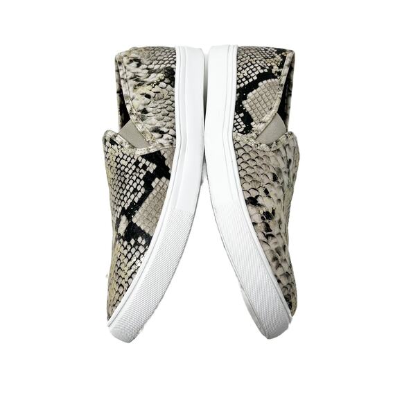 Steve Madden Safary Slip On Sneaker Metallic Snakeskin Print Womens size 9.5 M - Picture 6 of 13